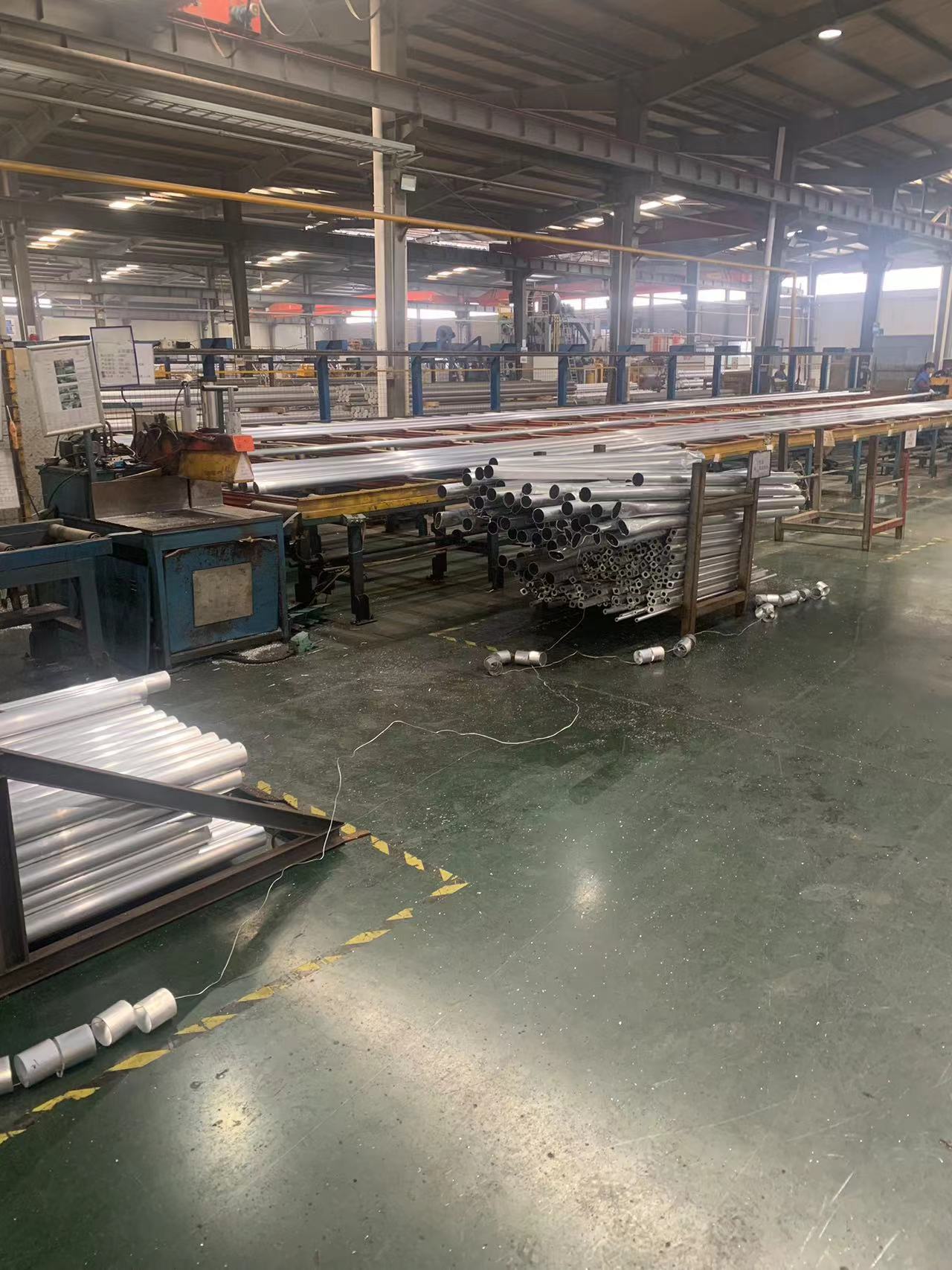 铝型材加工现场微量润滑