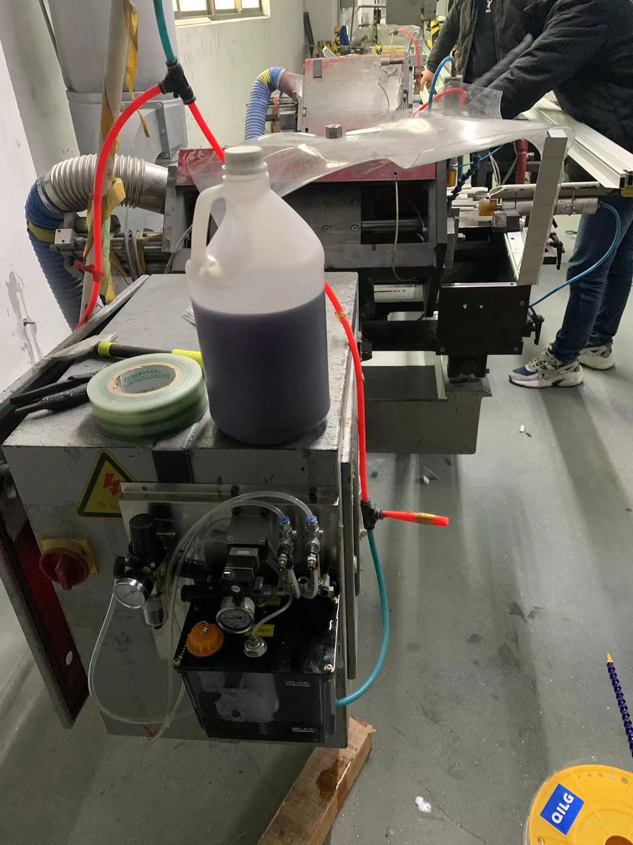 双头锯微量润滑应用 